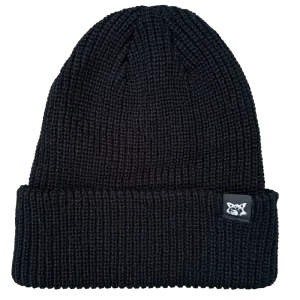 Beanie - Black and White Label